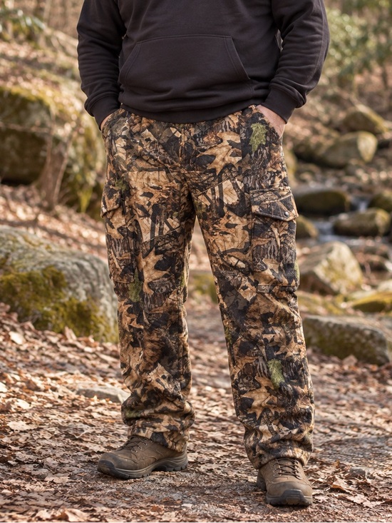 Mossy Oak Other - Mossy Oak Camo Fleece Hunting Cargo Pants Men’s 40x30 Outdoor